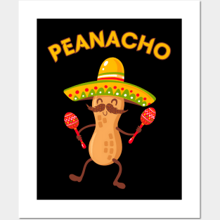 Fiesta Nut - PEANACHO’s Party Time Posters and Art